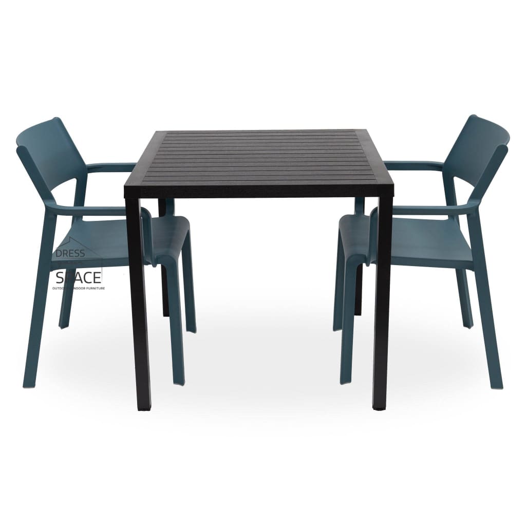 Cube - Trill Chair 3P Set - Outdoor Dining Set - Nardi