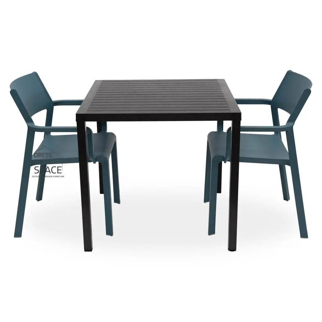 Cube - Trill Chair 3P Set - Outdoor Dining Set - Nardi