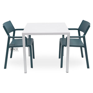 Cube - Trill Chair 3P Set - Outdoor Dining Set - Nardi