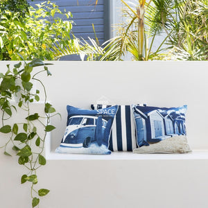 Daydream Combie Cushion - Navy - Outdoor Cushion - Zaab