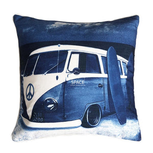 Daydream Combie Cushion - Navy - Outdoor Cushion - Zaab