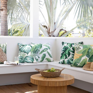 Daydream Noosa Cushion - Green - Outdoor Cushion - Zaab