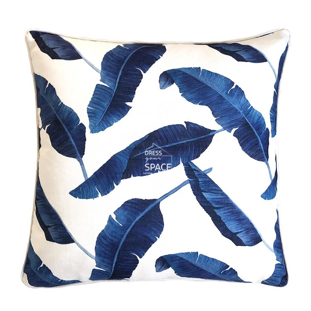 Daydream Noosa Cushion - Navy - Outdoor Cushion - Zaab