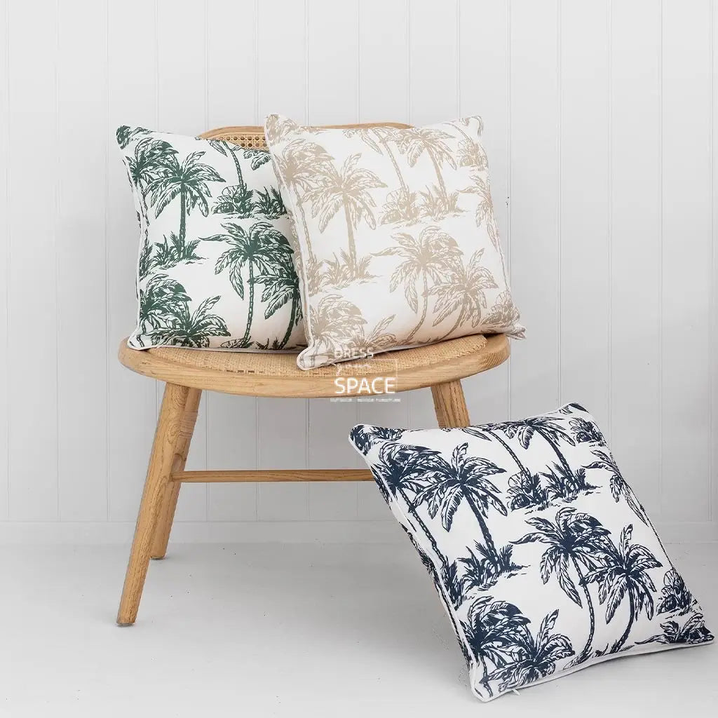 Daydream Palm Cushion - Natural - Outdoor Cushion - Zaab