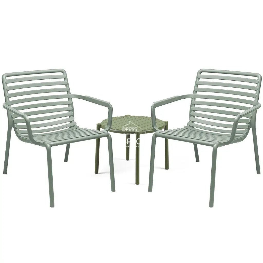 Doga 3 Piece Set - Menta - Outdoor Dining Set - Nardi