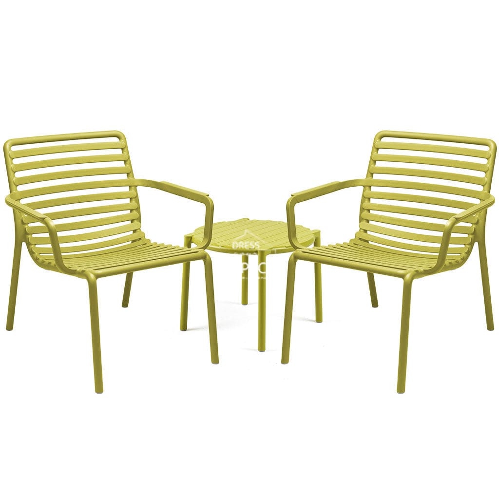 Doga 3 Piece Set - Pera - Outdoor Dining Set - Nardi