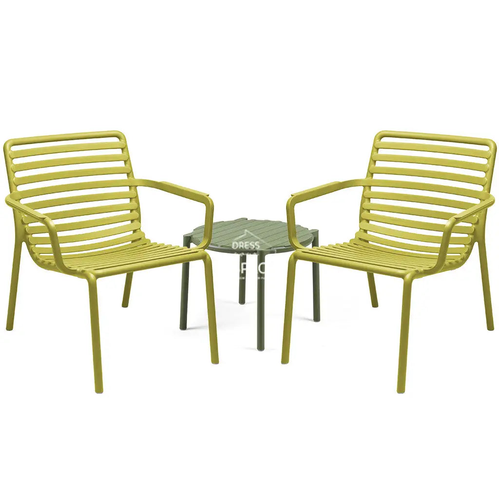 Doga 3 Piece Set - Pera - Outdoor Dining Set - Nardi
