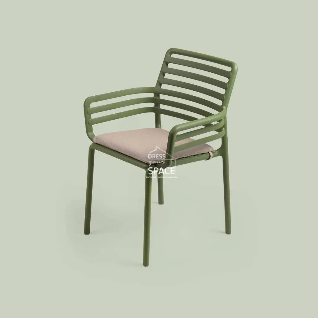 Doga Arm Chair Cushion - Lino - Net Relax Chair Cushion - Nardi