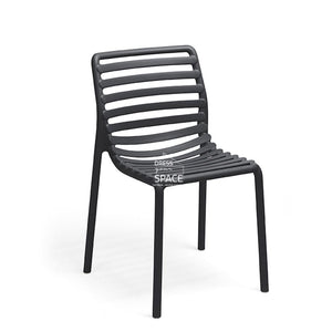 Doga Armless Chair - Anthracite (PRE ORER SEPTEMBER 2022) - Outdoor Chair - Nardi
