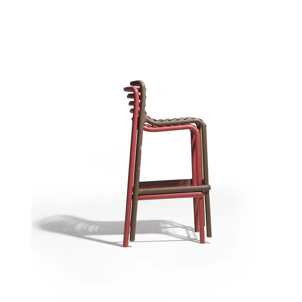 Doga Stool - Marsala - Outdoor Chair - Nardi