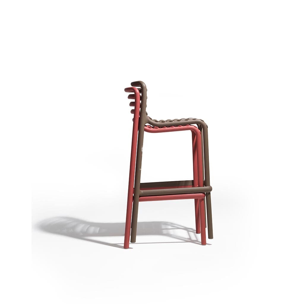 Doga Stool - Marsala - Outdoor Chair - Nardi