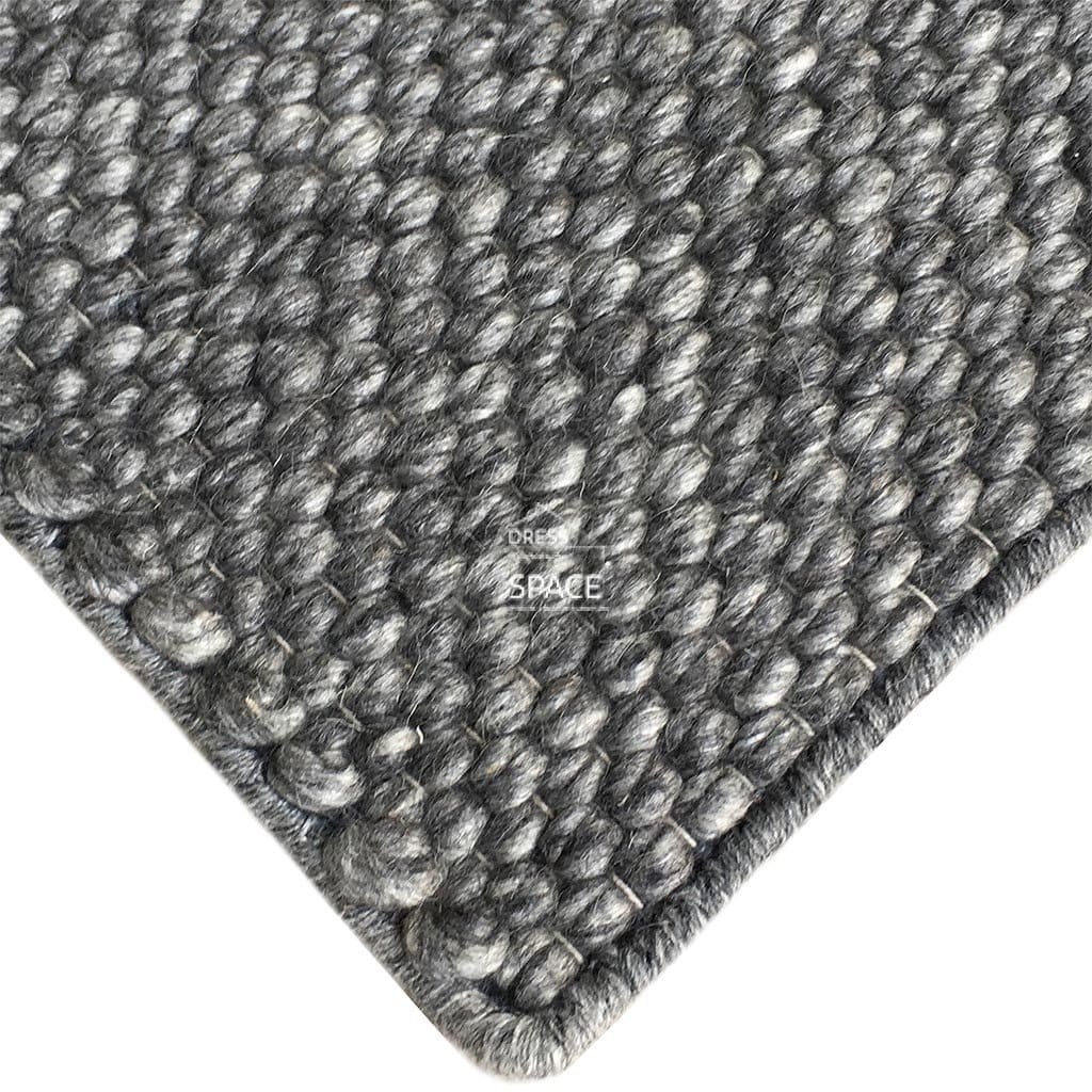 Drake Wool/Viscose Rug - Anthracite - Indoor Rug - Bayliss Rugs