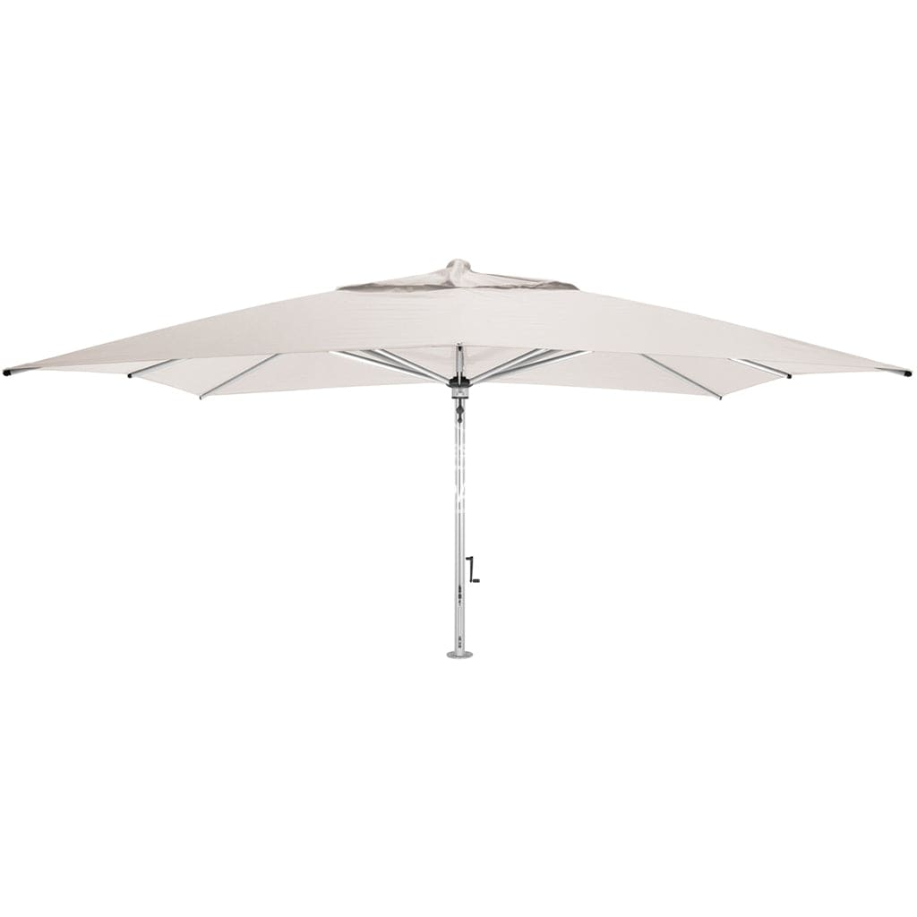 Eclipse V4 - 3m x 4m Natural Cantilever Umbrella - Cantilever Side Post Umbrella - Instant Shade