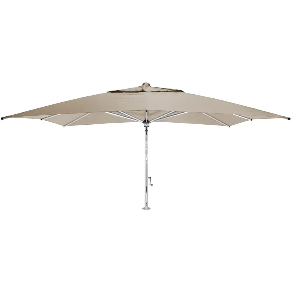 Eclipse V4 - 3m x 4m Slate Cantilever Umbrella - Cantilever Side Post Umbrella - Instant Shade