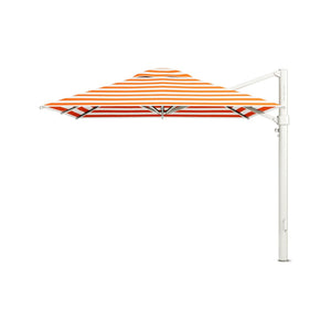 Eclipse V4 Custom Cantilever Umbrella - 4 sizes - Orange Stripe - Cantilever Side Post Umbrella - Instant Shade