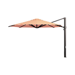 Eclipse V4 Custom Cantilever Umbrella - 4 sizes - Orange Stripe - Cantilever Side Post Umbrella - Instant Shade