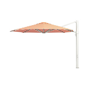 Eclipse V4 Custom Cantilever Umbrella - 4 sizes - Orange Stripe - Cantilever Side Post Umbrella - Instant Shade