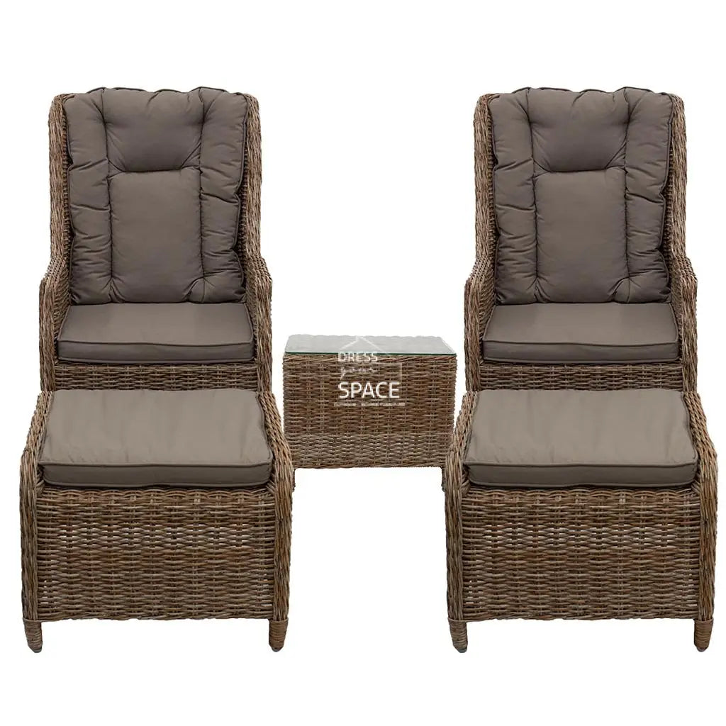 Elizabeth 5 Piece Recliner Set - Marina - Outdoor Recliner - DYS Outdoor