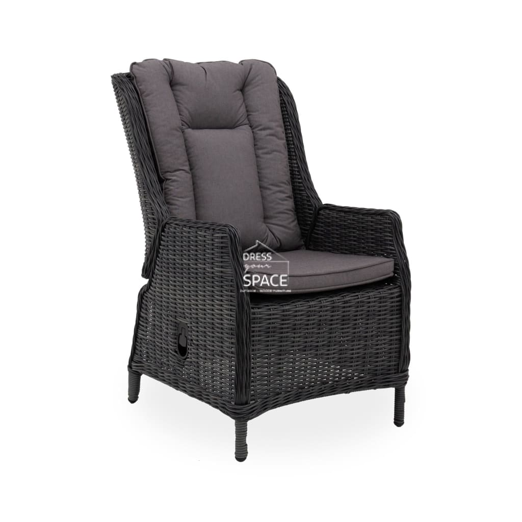 Elizabeth Outdoor Recliner - Castle Grey - Outdoor Recliner - DYS Outdoor