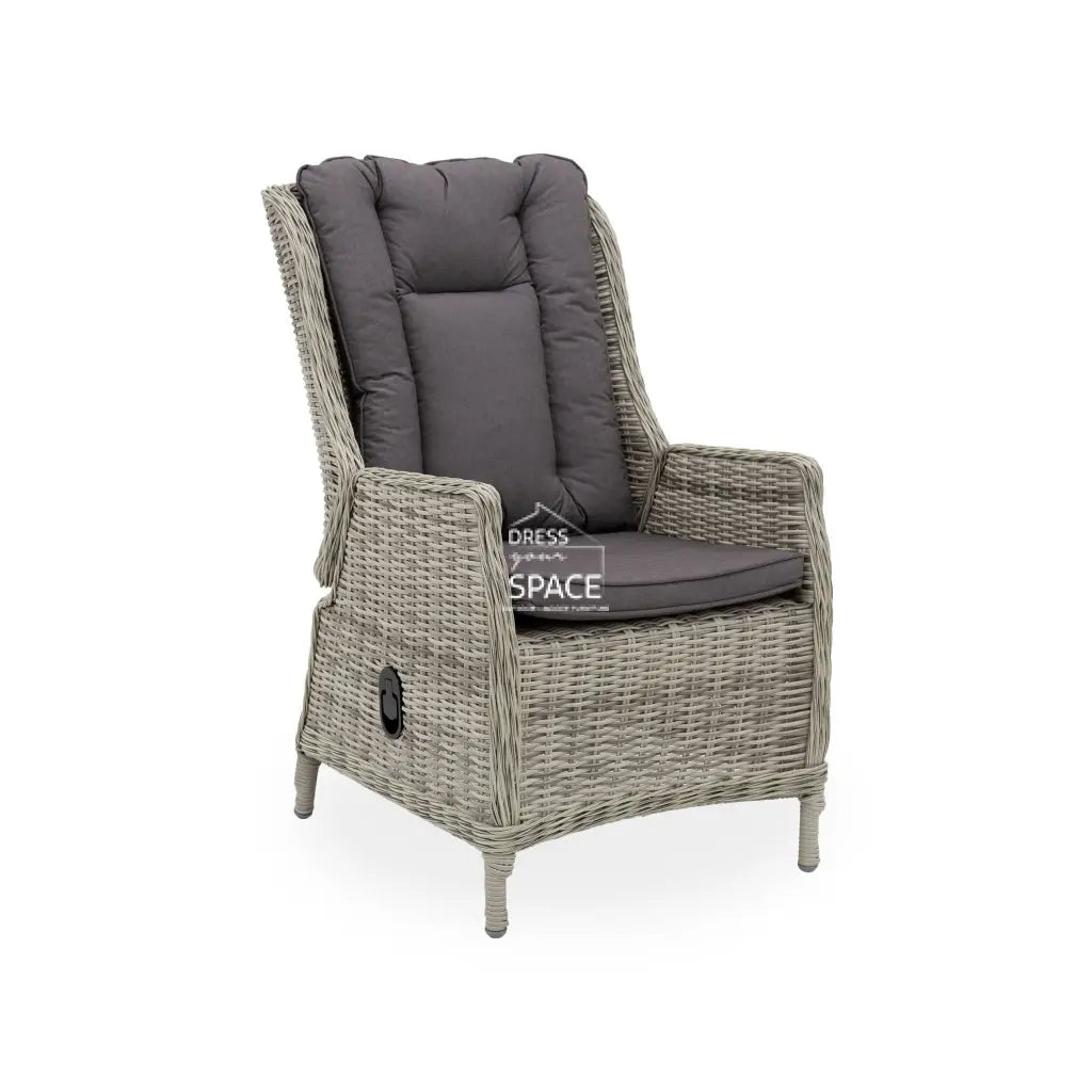 Elizabeth Outdoor Recliner - Zen White - Outdoor Recliner - DYS Outdoor