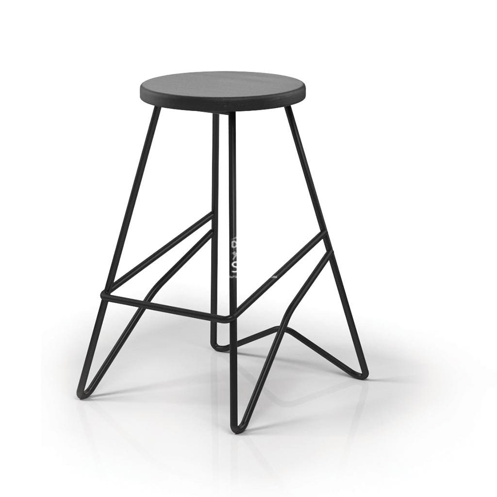 Ella Stool - Black - Indoor Counter Stool - DYS Indoor