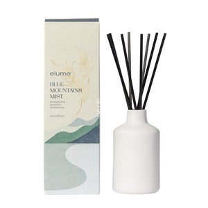 elume - Blue Mountains Mist Reed Diffuser - Fragrance Diffuser - elume