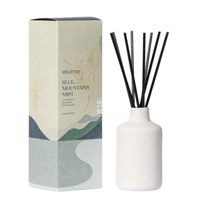 elume - Blue Mountains Mist Reed Diffuser - Fragrance Diffuser - elume