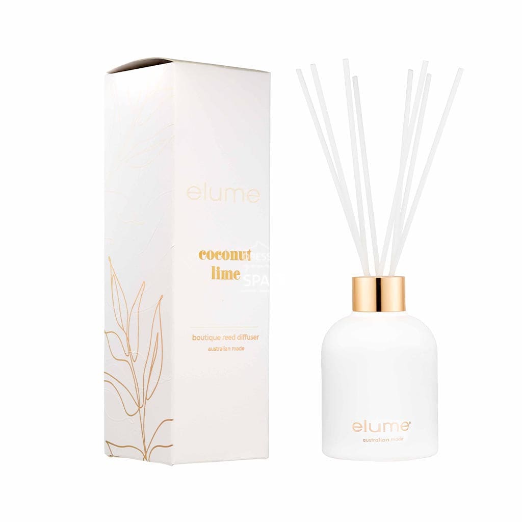 elume - Coconut Lime Boutique Reed Diffuser - Fragrance Diffuser - elume