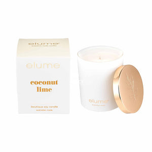 elume - Coconut Lime Boutique Soy Candle - Candle - elume
