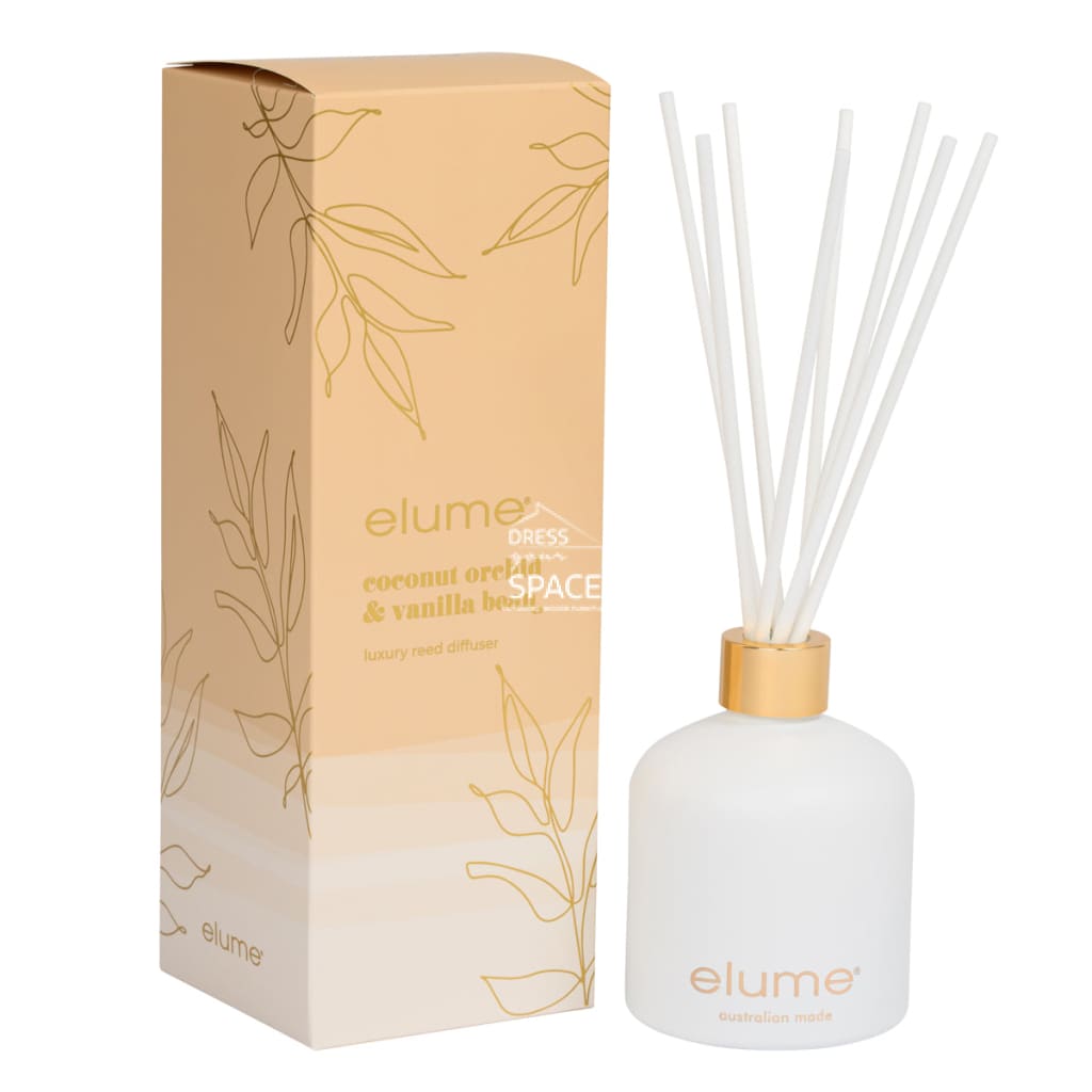 Elume - Coconut Orchid & Vanilla Bean Reed Diffuser - Fragrance Diffuser - elume