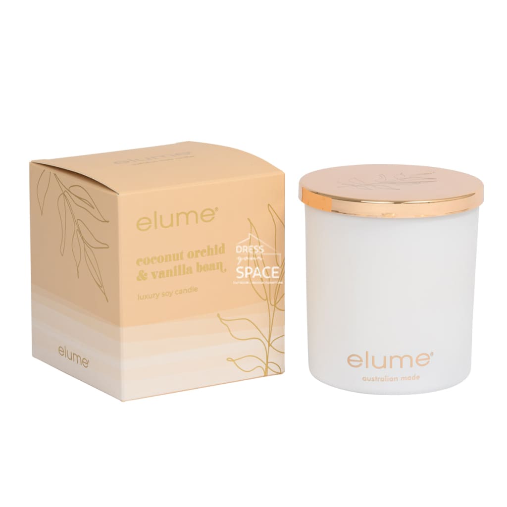 Elume - Coconut Orchid & Vanilla Bean Soy Candle - Candle - elume