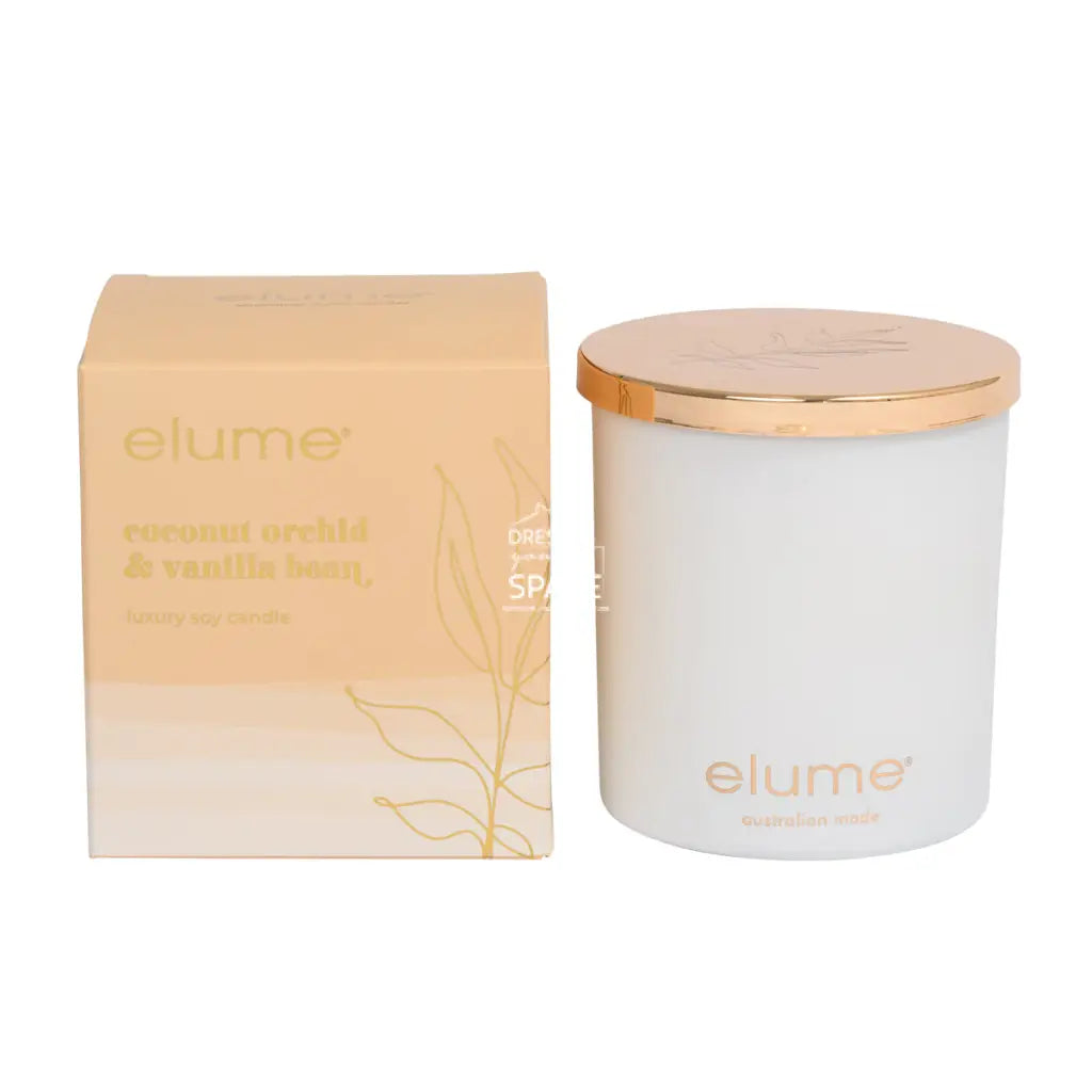 Elume - Coconut Orchid & Vanilla Bean Soy Candle - Candle - elume