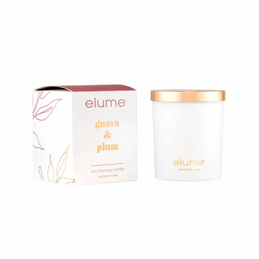 elume - Guava & Plum Boutique Soy Candle - Candle - elume