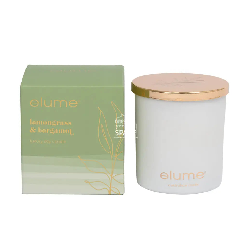 Elume - Lemongrass & Bergamot Soy Candle - Candle - elume