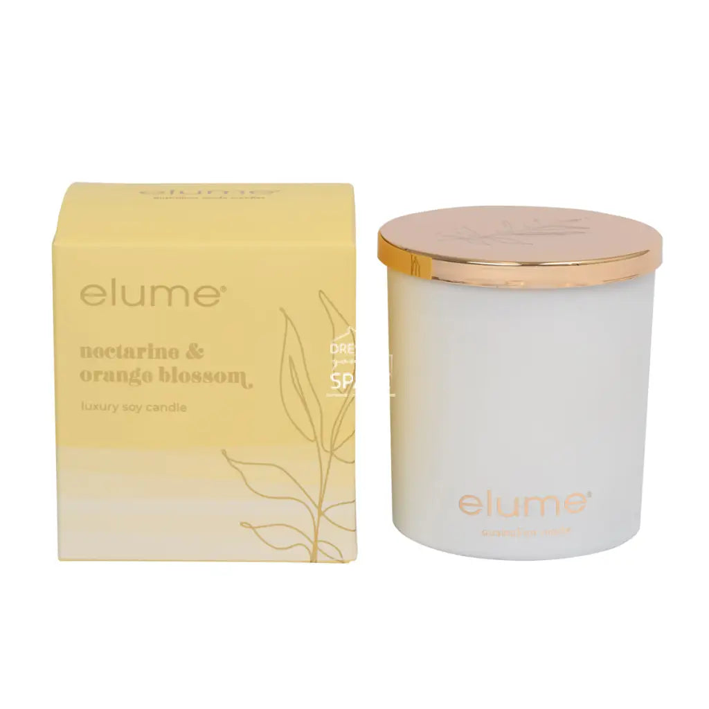 Elume - Nectarine & Orange Blossom Soy Candle - Candle - elume