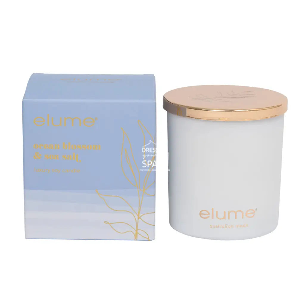 Elume - Ocean Blossom & Sea Salt Soy Candle - Candle - elume