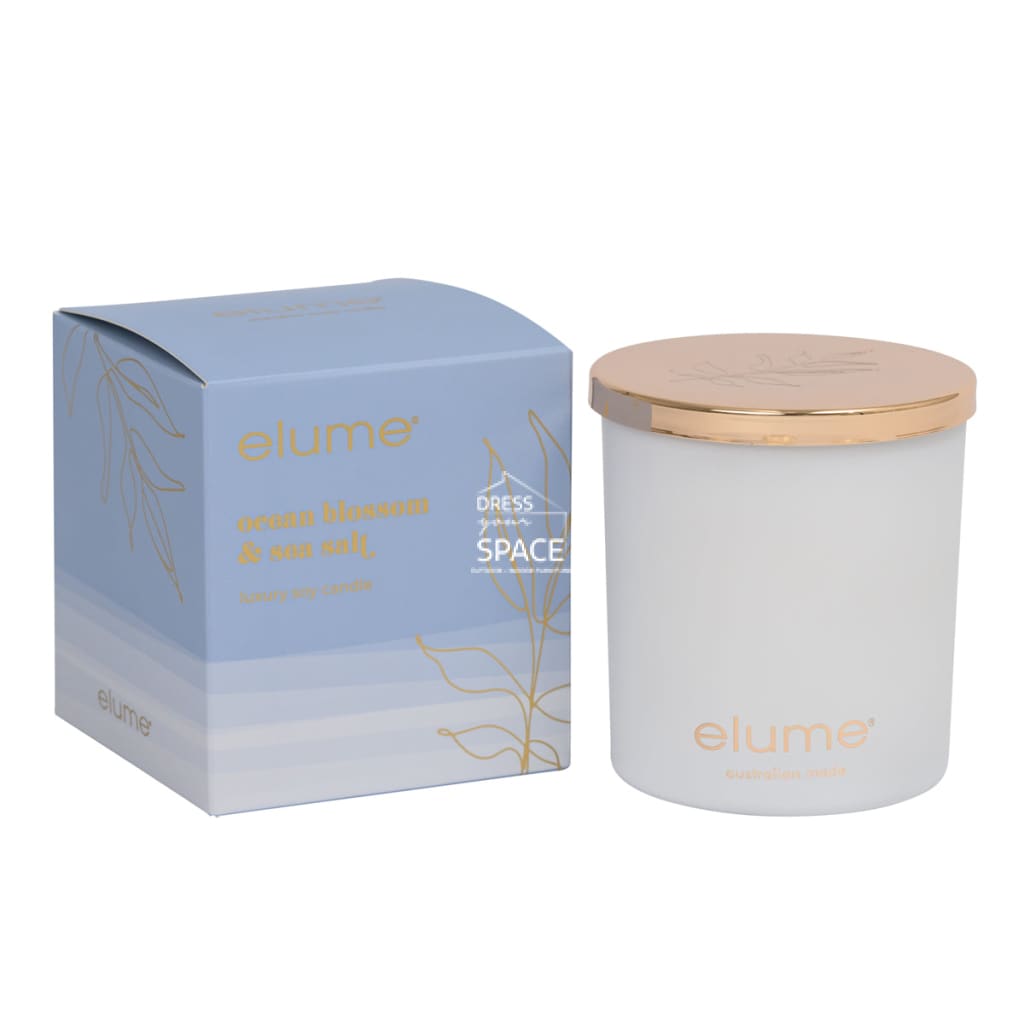 Elume - Ocean Blossom & Sea Salt Soy Candle - Candle - elume
