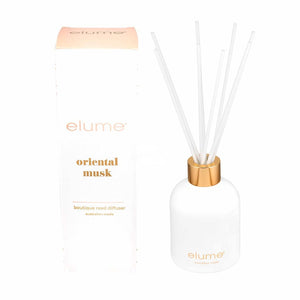 elume - Oriental Musk Boutique Reed Diffuser - Fragrance Diffuser - elume