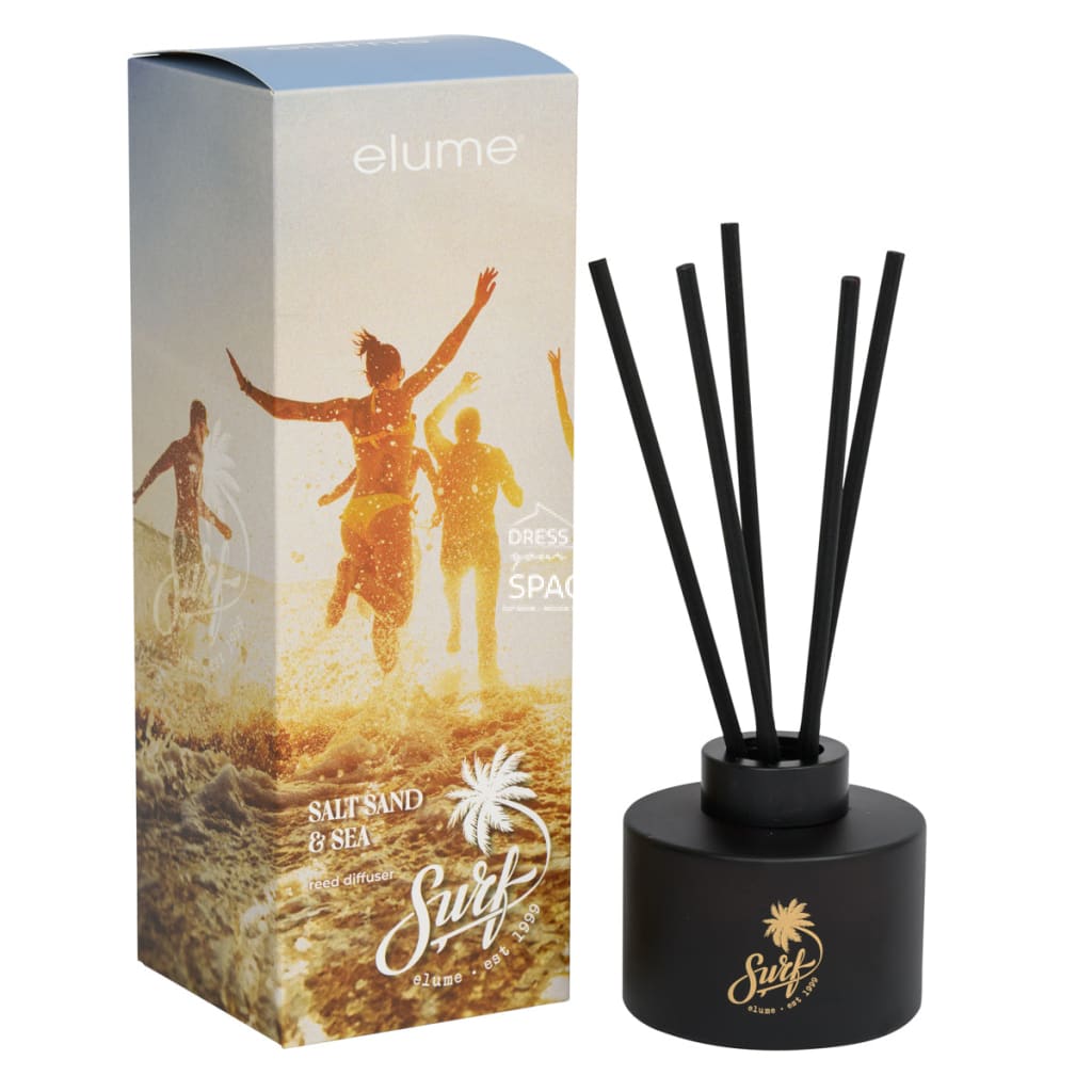 Elume - Surf Range - Salt Sand & Sea Reed Diffuser - Fragrance Diffuser - elume