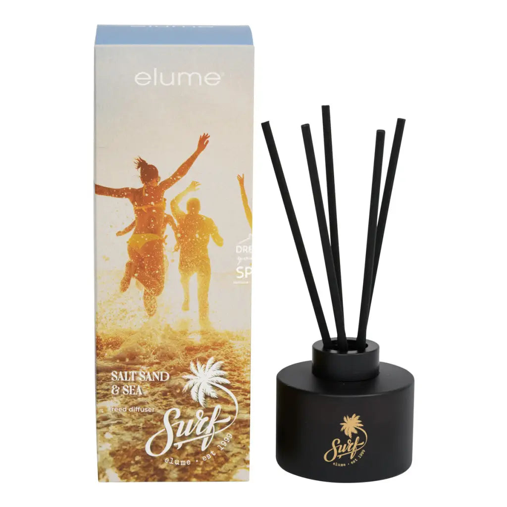 Elume - Surf Range - Salt Sand & Sea Reed Diffuser - Fragrance Diffuser - elume