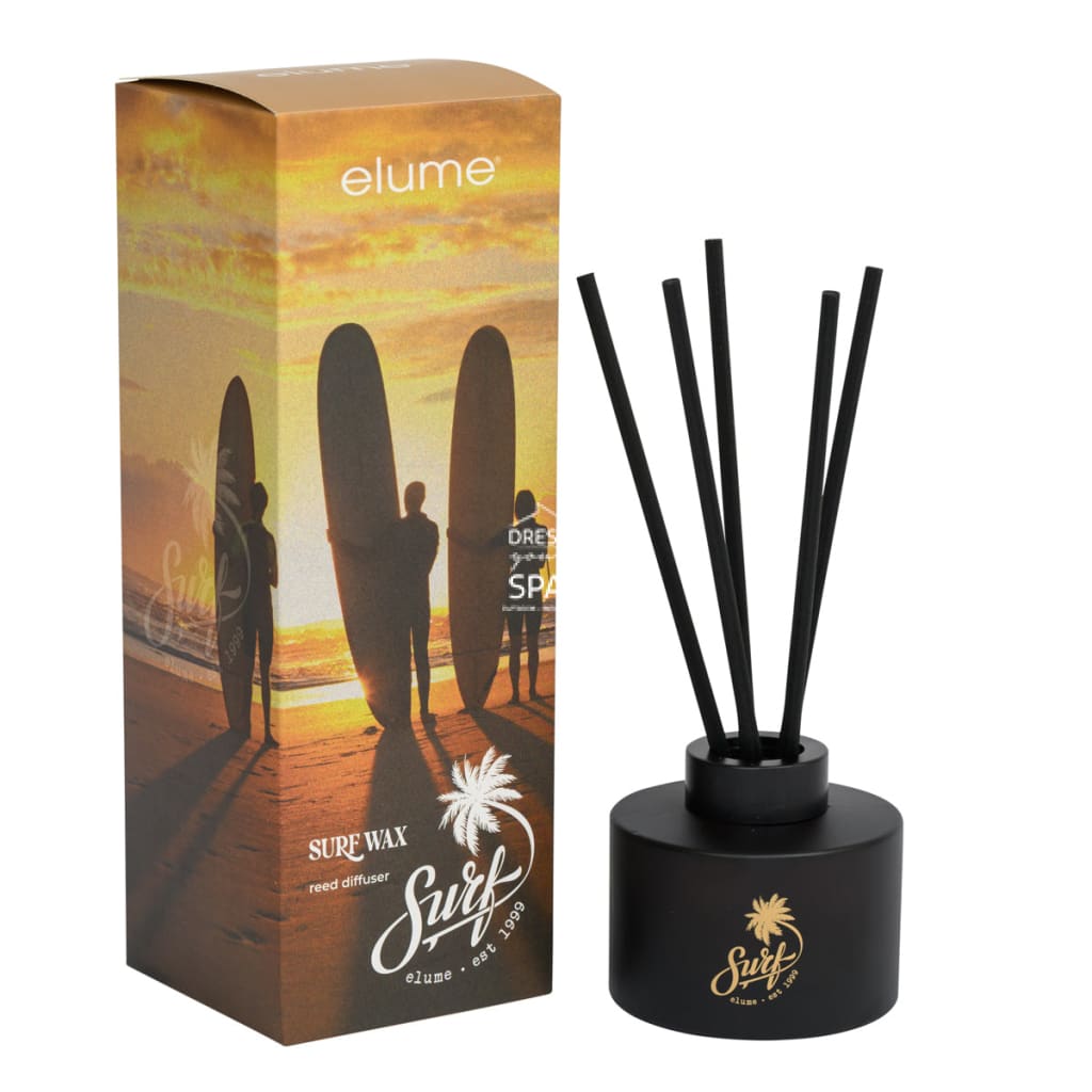 Elume - Surf Range - Surf Wax Reed Diffuser - Fragrance Diffuser - elume