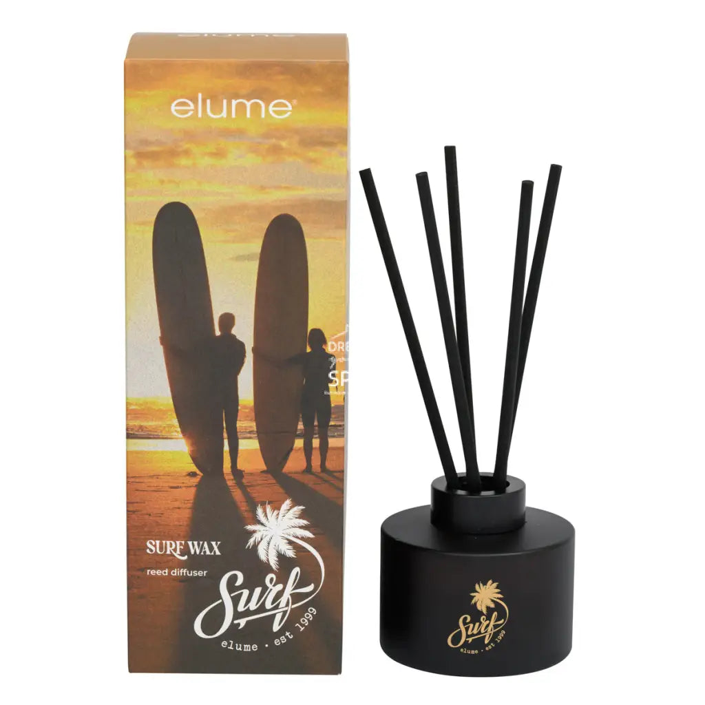 Elume - Surf Range - Surf Wax Reed Diffuser - Fragrance Diffuser - elume