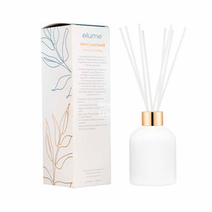 elume - Sweet Patchouli Boutique Reed Diffuser - Fragrance Diffuser - elume