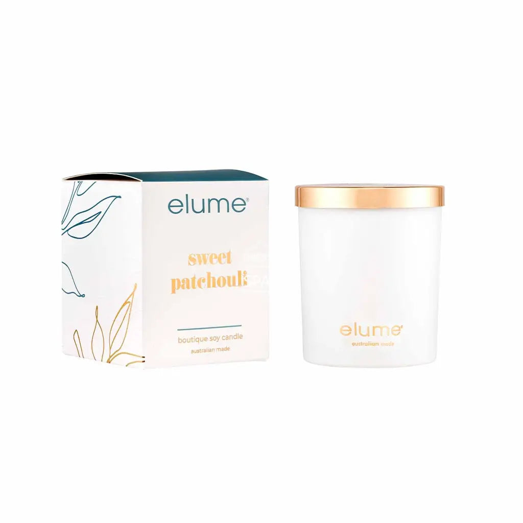 elume - Sweet Patchouli Boutique Soy Candle - Candle - elume