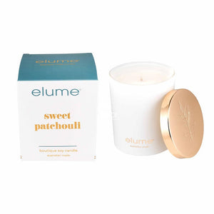 elume - Sweet Patchouli Boutique Soy Candle - Candle - elume