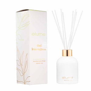 elume - Thai Lemongrass Boutique Reed Diffuser - Fragrance Diffuser - elume