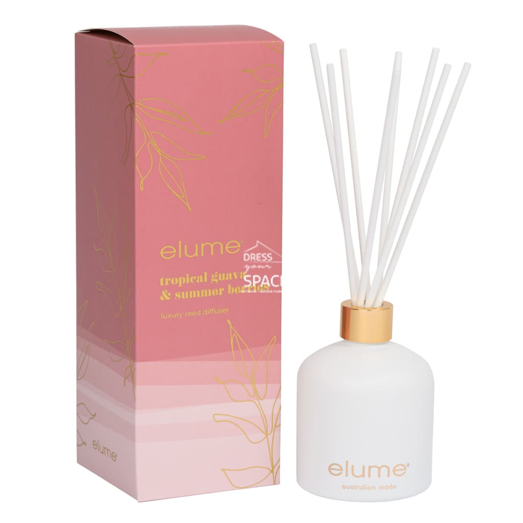 Elume - Tropical Guava & Summer Berries Reed Diffuser - Fragrance Diffuser - elume