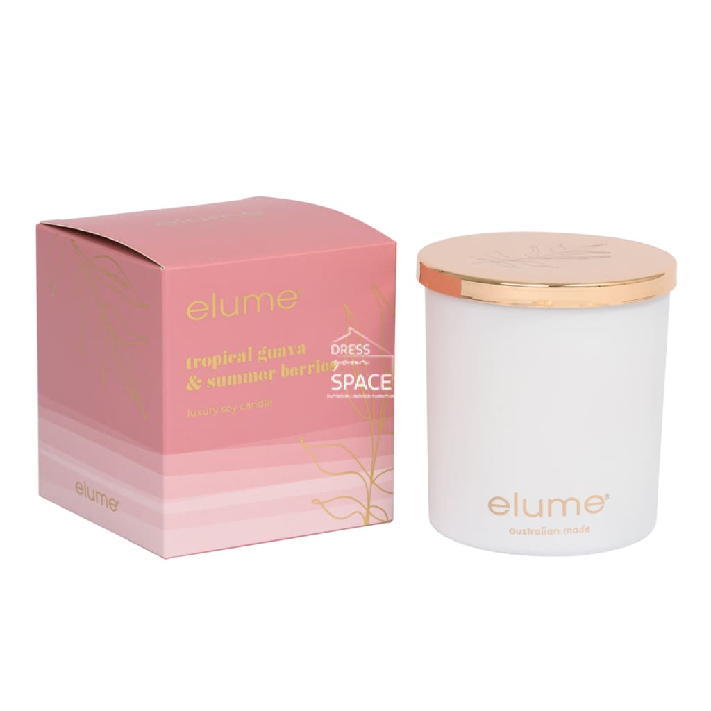 Elume - Tropical Guava & Summer Berries Soy Candle - Candle - elume