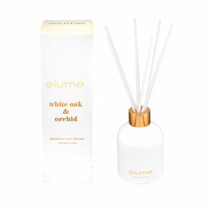 elume - White Oak & Orchid Boutique Reed Diffusers - Fragrance Diffuser - elume