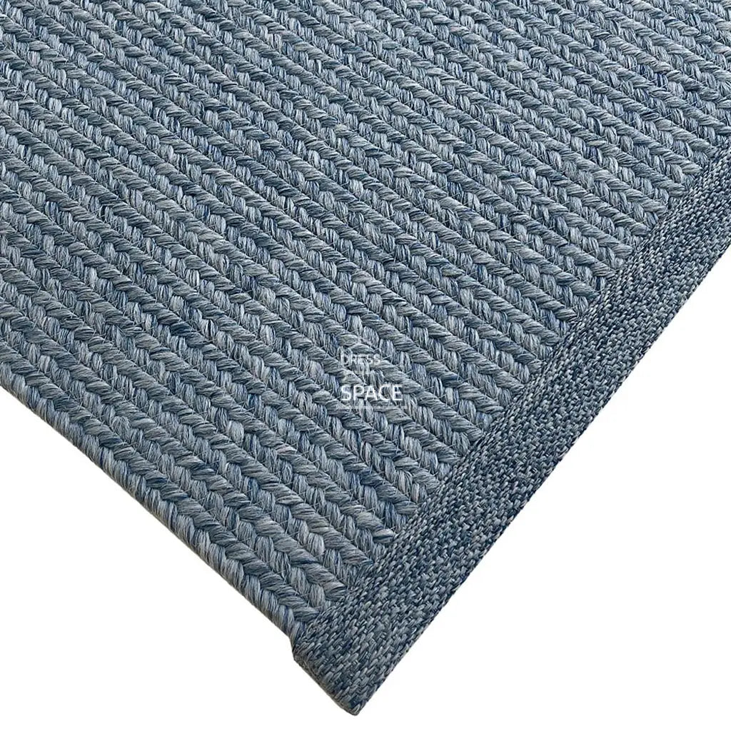Esplanade Rug - Blue - Outdoor-Indoor Rug - Bayliss Rugs